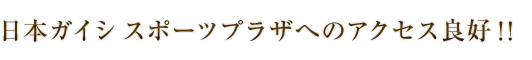 日本ガイシ スポーツプラザへの