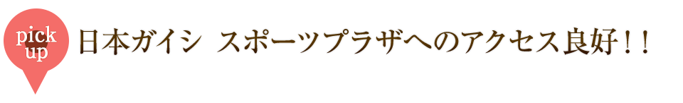 日本ガイシスポーツプラザへの